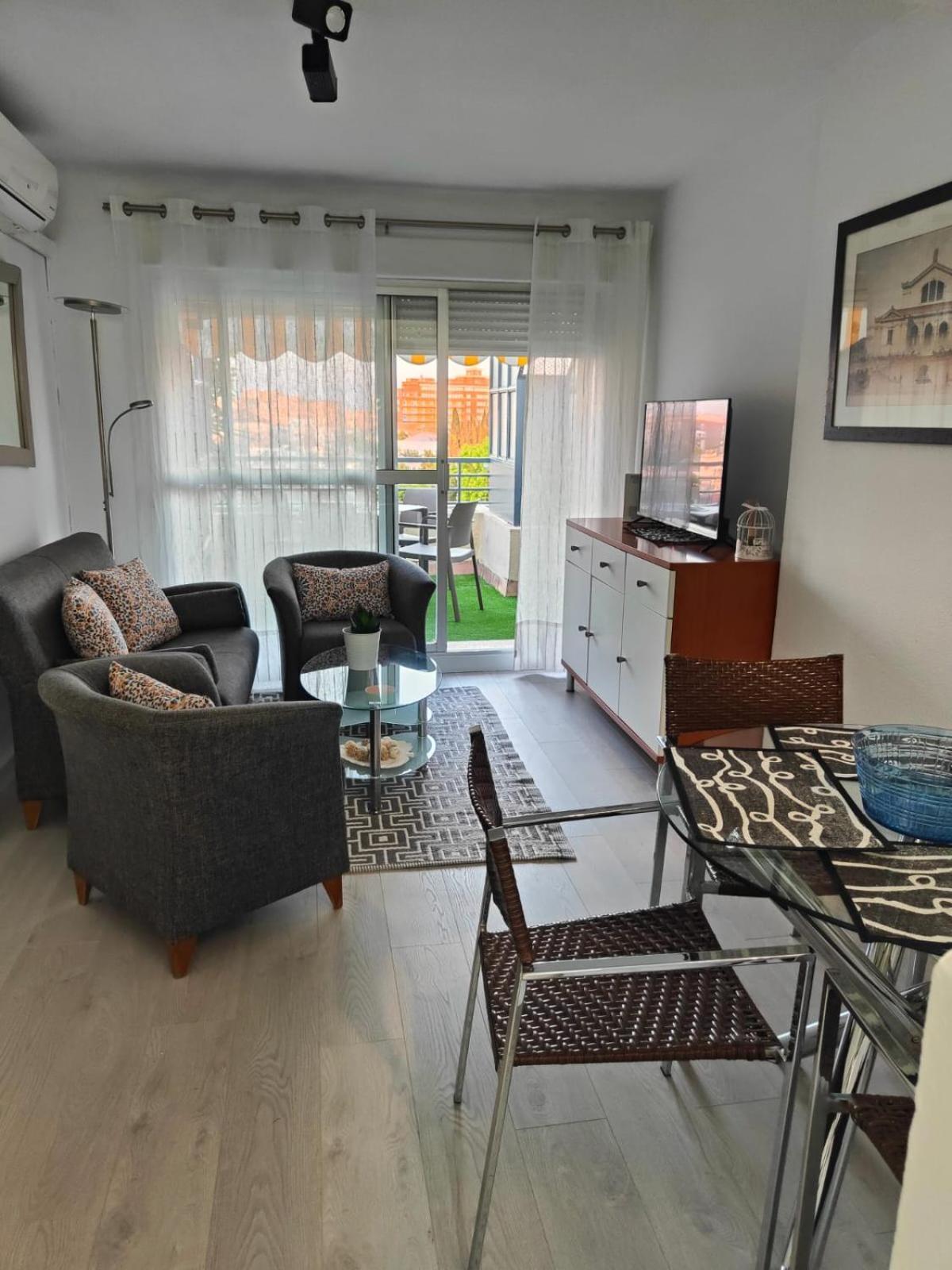 Ferienwohnung Agradable Duplex Terraza Virgen Del Rocio Sevilla Exterior foto
